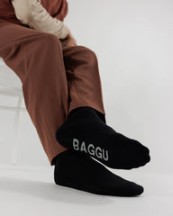 Ribbed Sock Black