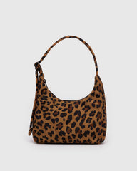 Mini Nylon Shoulder Bag  Leopard